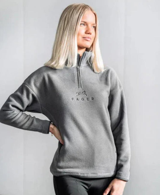 Fager Molly Half-Zip Fleece - riding stock - stock equestrian - bomber bits nz